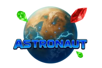 Astronaut Slot Logo